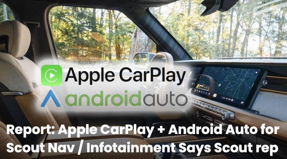 Tesla Cybertruck Official: Scout EV Pickup & SUV debut w/ Gas Range Extender, 4x4, BOF, Lockers, Sway Bar Disconnect -- All Specs, Wallpapers, Videos y-android-auto-scout-motors-traveler-terra-jpg-