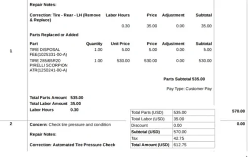 Tesla Roadster 2nd gen Anyone had a tire patch fail while still in the shop? zimage10617