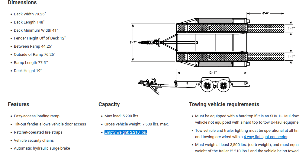 Tesla Roadster 2nd gen Towing tested with 6,000lb Tesla and trailer load zimage7144