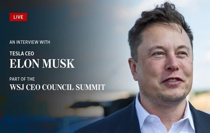 WSJ Live w/ Elon: Cybertruck will our best product ever; U.S. EV subsidies should be canned; & more....